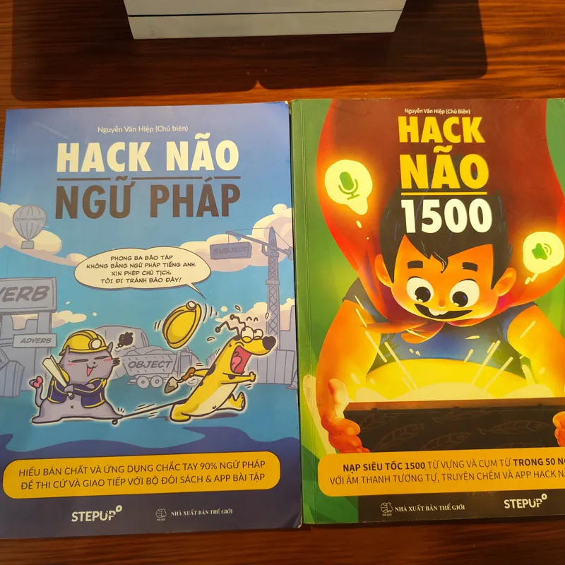 Combo 2 cuốn Hack Não Tiếng Anh 570125