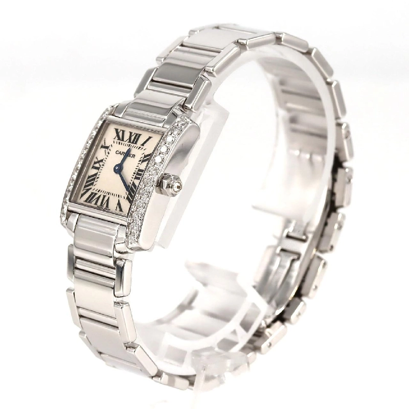 Cartier Tank Française SM WG/D WE1002S3 WG Quartz - Hàng hiệu Chính hãng 872518