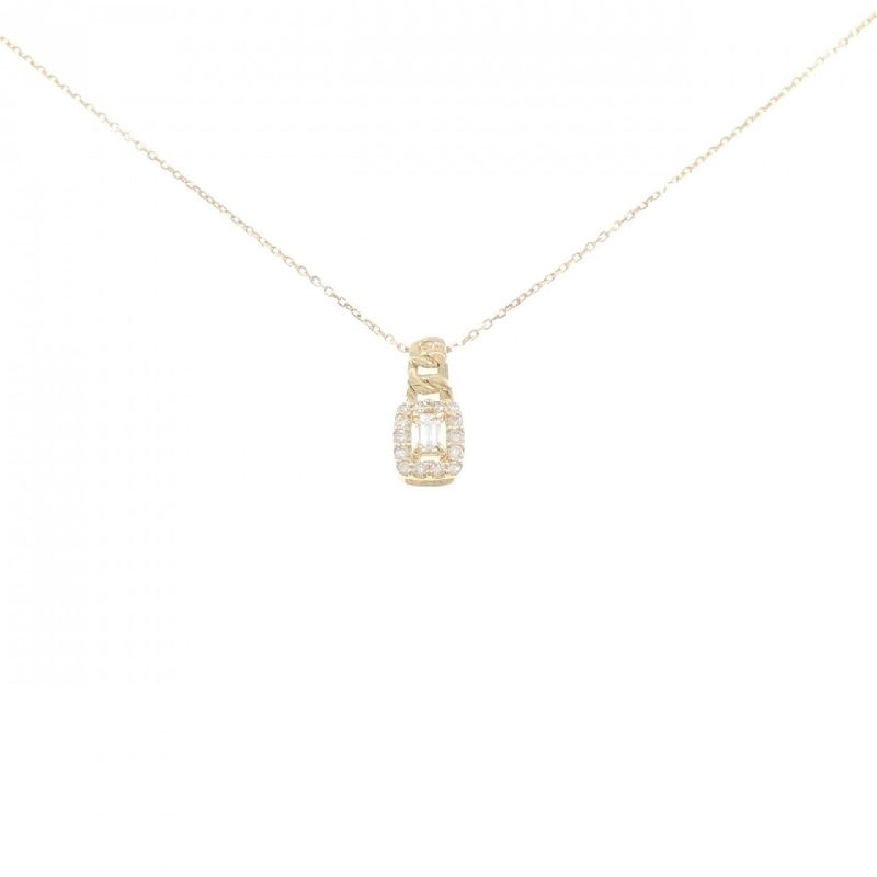 K18YG Dây chuyền kim cương 0.15CT - Hàng hiệu Chính hãng 861484