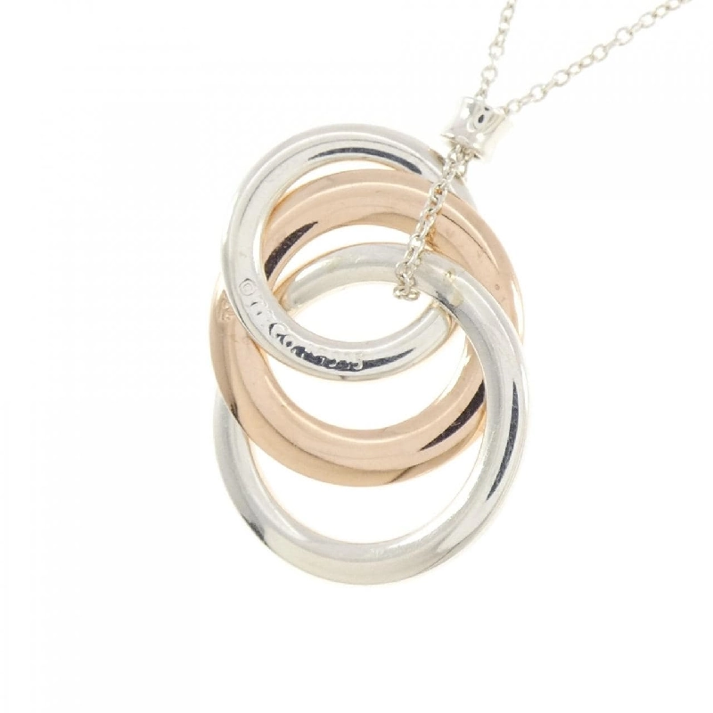 Tiffany 1837 Vòng cổ hình tròn đan xen - Hàng hiệu Authentic 841528