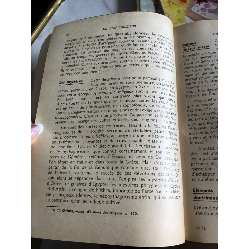 Vision chrétienne de l’homme et de l’univers - J.Berthelemy 1006300