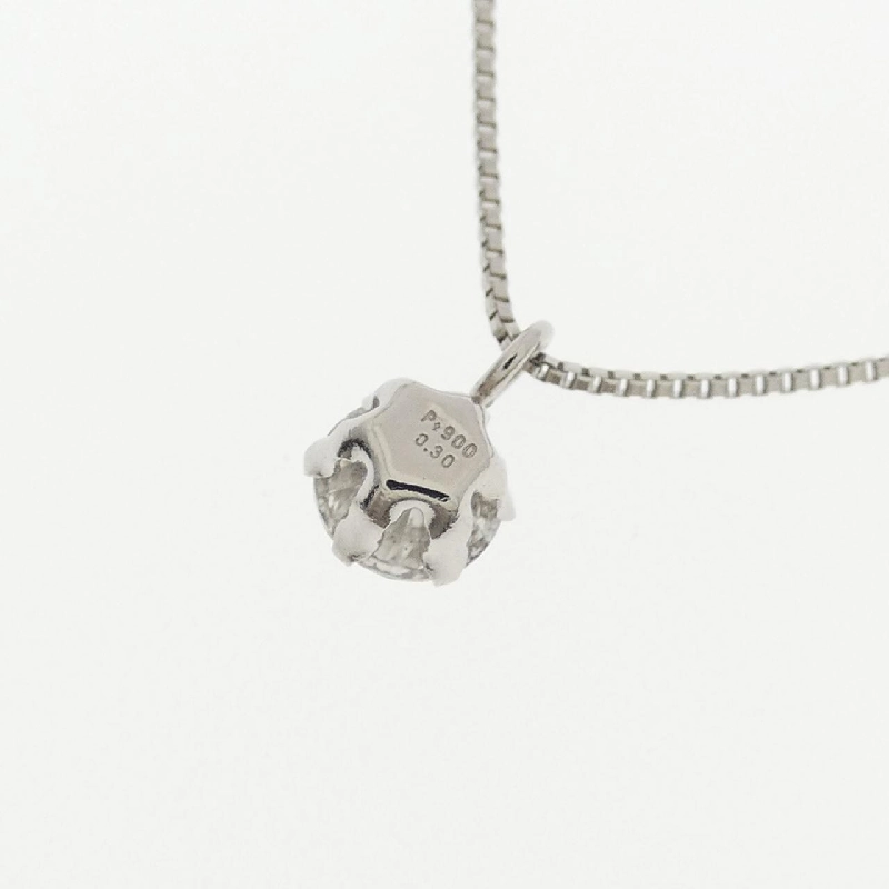 Dây chuyền kim cương Solitaire PT900/PT850 0.30CT - Hàng hiệu Chính hãng 859583