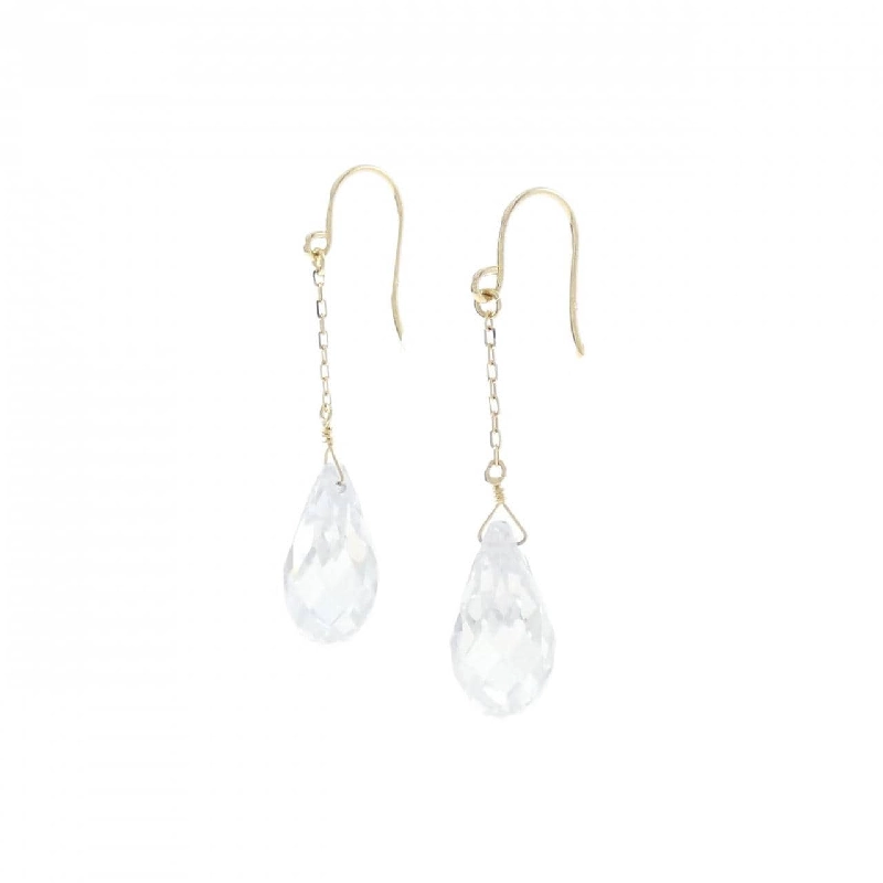 K18YG Bông tai Cubic - Hàng hiệu Chính hãng 871710