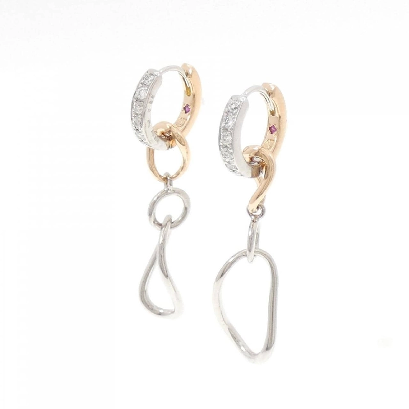 K18PG/K18WG 2WAY Bông tai kim cương 0.56CT - Hàng hiệu Chính hãng 869218