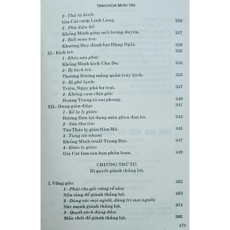 Tinh hoa mưu trí trong Tam Quốc (Nguyễn Bá Thính dịch) 1046826