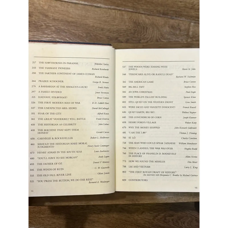 A Sense of History - The Best Writing from the Pages of American Heritage 728346