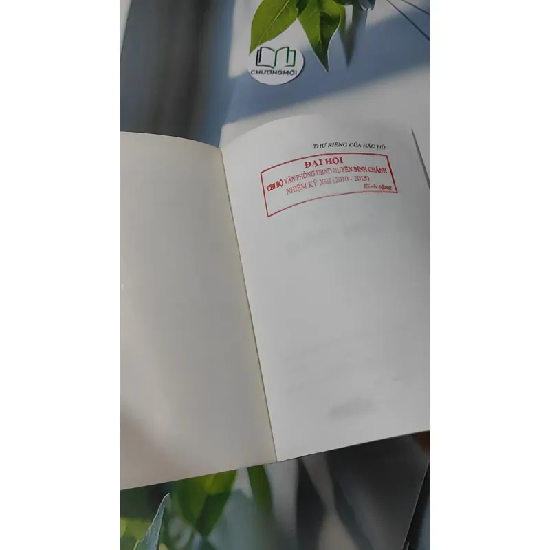 Thư Riêng Của Bác Hồ - Trần Quân Ngọc 928623