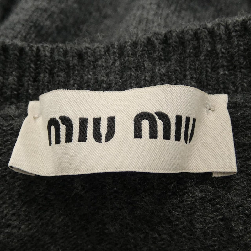 MIU MIU MIU MIU Logo DNA02T SOOO 13WS Áo khoác cardigan - Hàng hiệu Chính hãng 822862