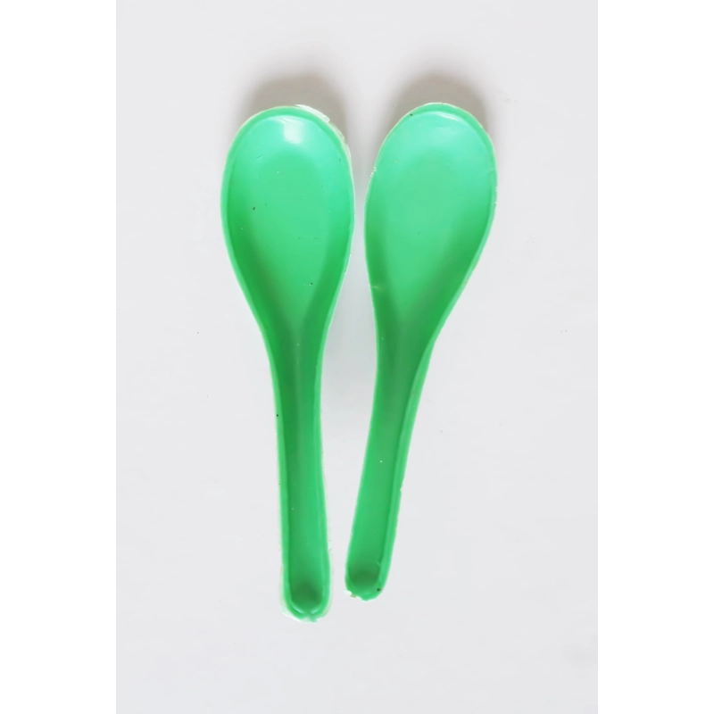 Lô chén, dĩa, muỗng nhựa mini trong bộ chơi đồ hàng xưa phiên bản tuổi thơ 9x 454832