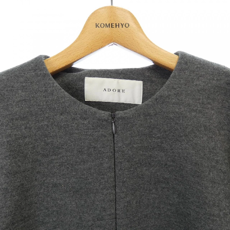 Áo khoác không cổ ADORE 637536