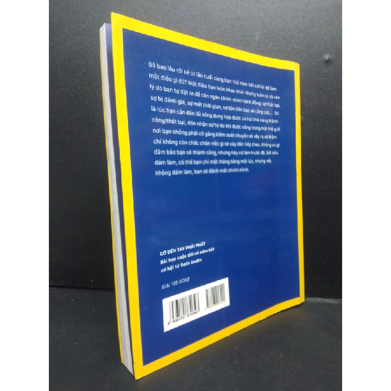 Cờ Đến Tay Phải Phất mới 70% có nếp gấp ở bìa 2020 HCM2105 Seth Godin SÁCH KỸ NĂNG 147595