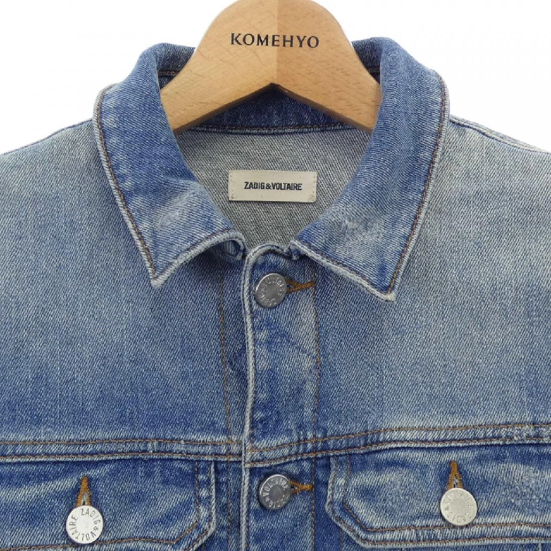 Zadig & Voltaire áo khoác denim - Hàng hiệu Authentic 815872