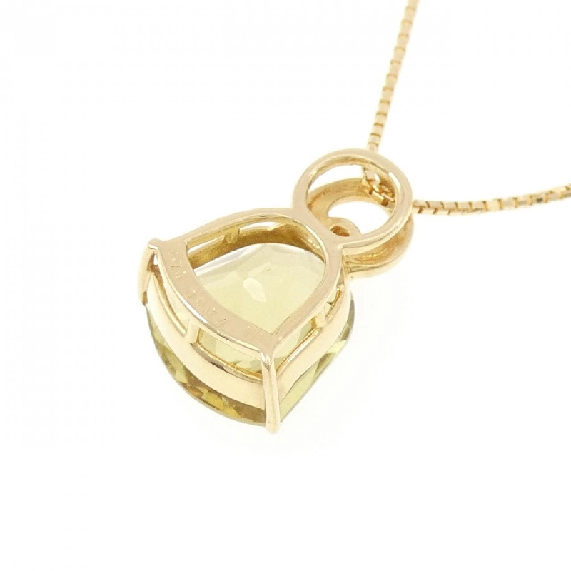 K18YG Đá Quý Dây Chuyền 6.70CT - Hàng hiệu Chính Hãng 859026