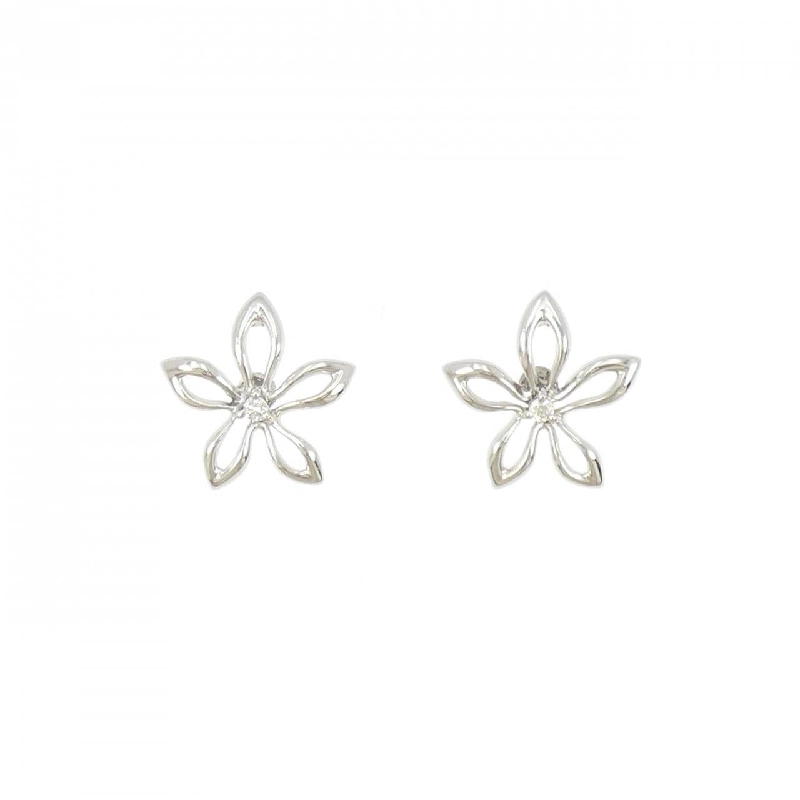 PT/K14WG Bông tai kim cương hoa 0.04CT - Hàng hiệu Chính hãng 869131