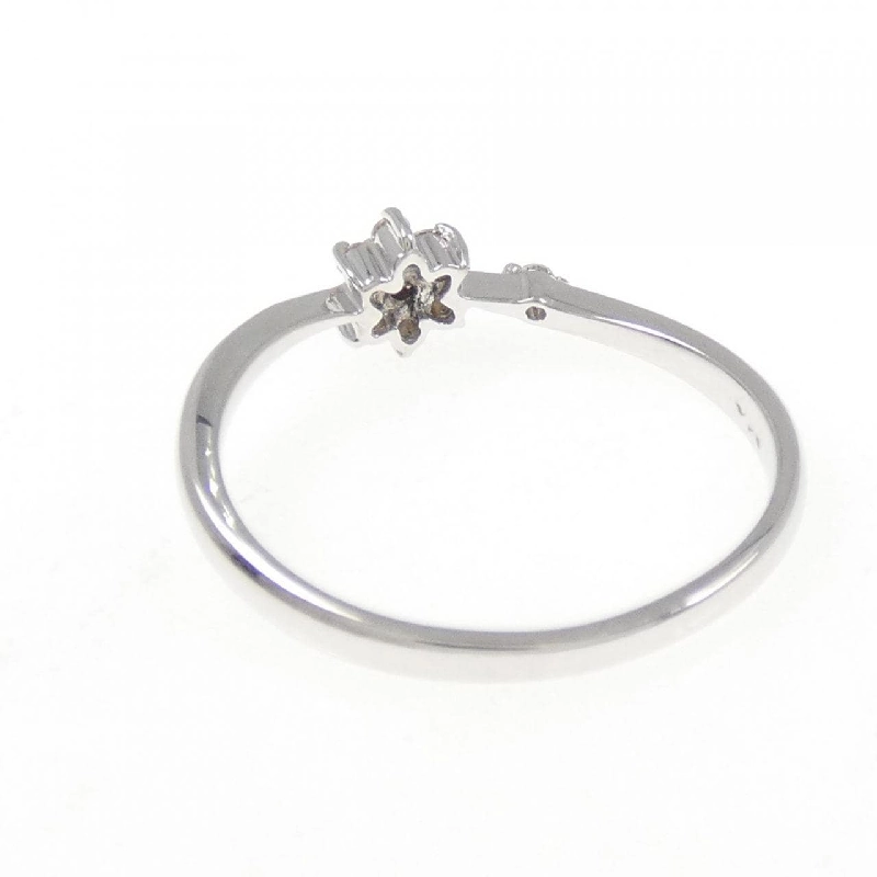 Nhẫn kim cương hoa K18WG 0.10CT - Hàng hiệu Authentic 850897