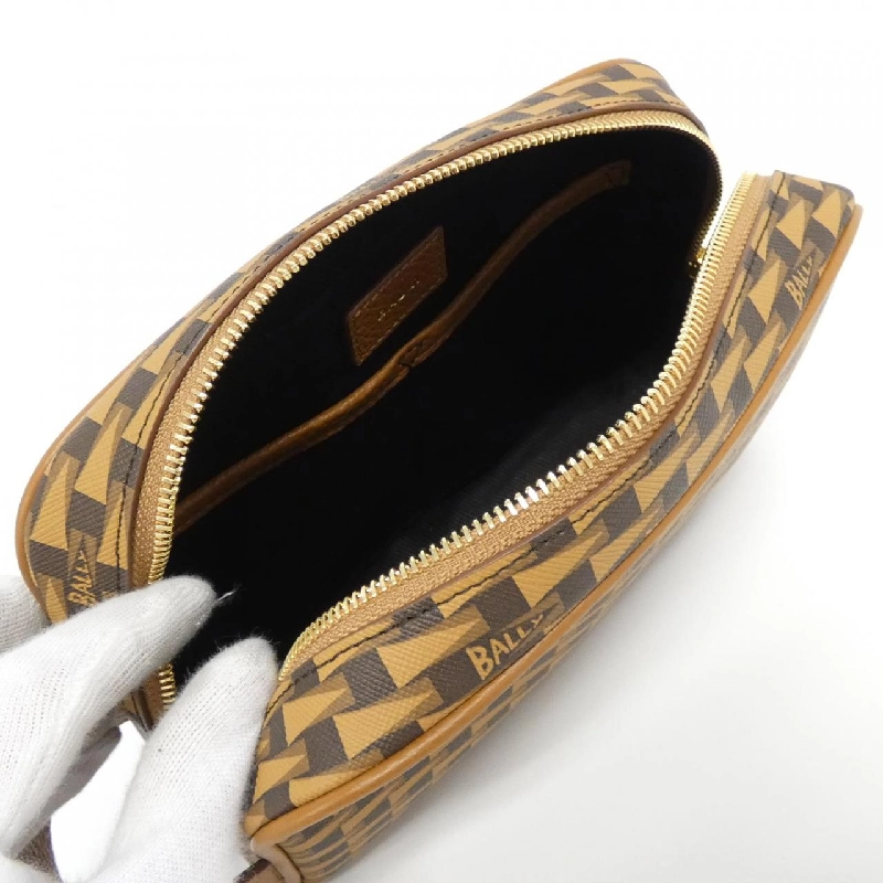 【Sản phẩm mới】Bally PNT S WASHBAG Clutch Bag 619858