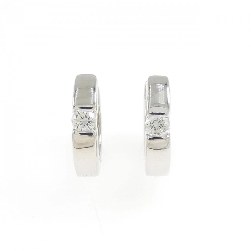 K14WG Bông tai kim cương dạng vòng - Hàng hiệu Chính hãng 864735