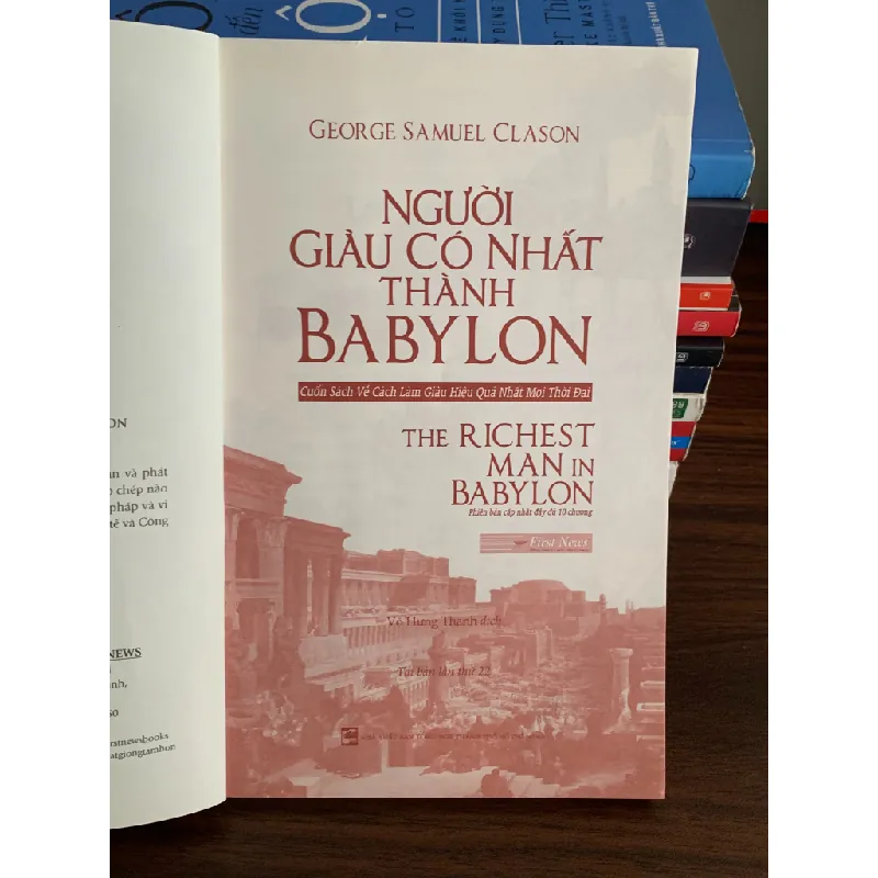 Người giàu có nhất thành Babylon – George Samuel Clason 558591