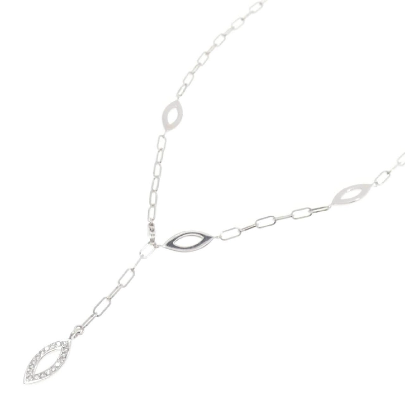 K18WG Dây chuyền kim cương 0.18CT - Hàng hiệu Chính hãng 864238