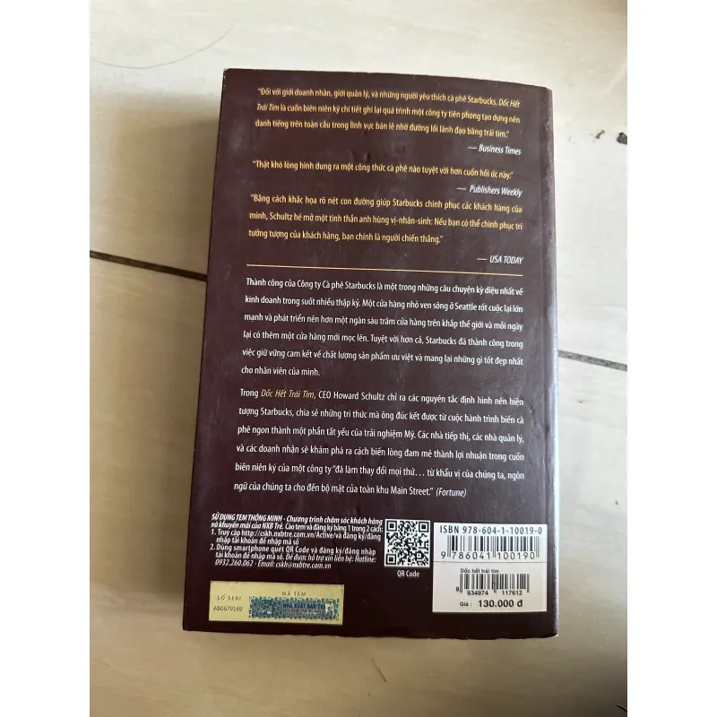 Sách Đời hiểu trái tim - Hướng Dẫn Các Trải Nghiệm Cà Phê Starbucks 797782
