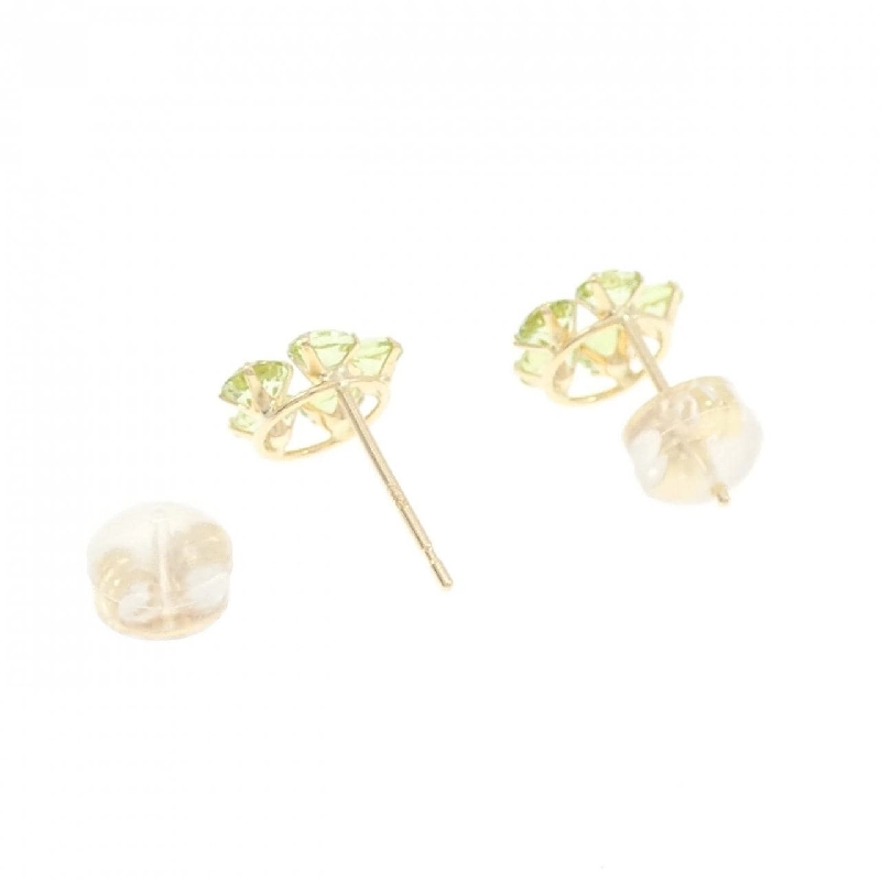 K18YG Peridot Bông tai - Hàng hiệu Chính hãng 875650