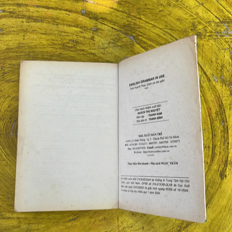 ENGLISH GRAMMAR IN USE 130 BÀI NGỮ PHÁP TIẾNG ANH- RAYMOND MURPHY  737054