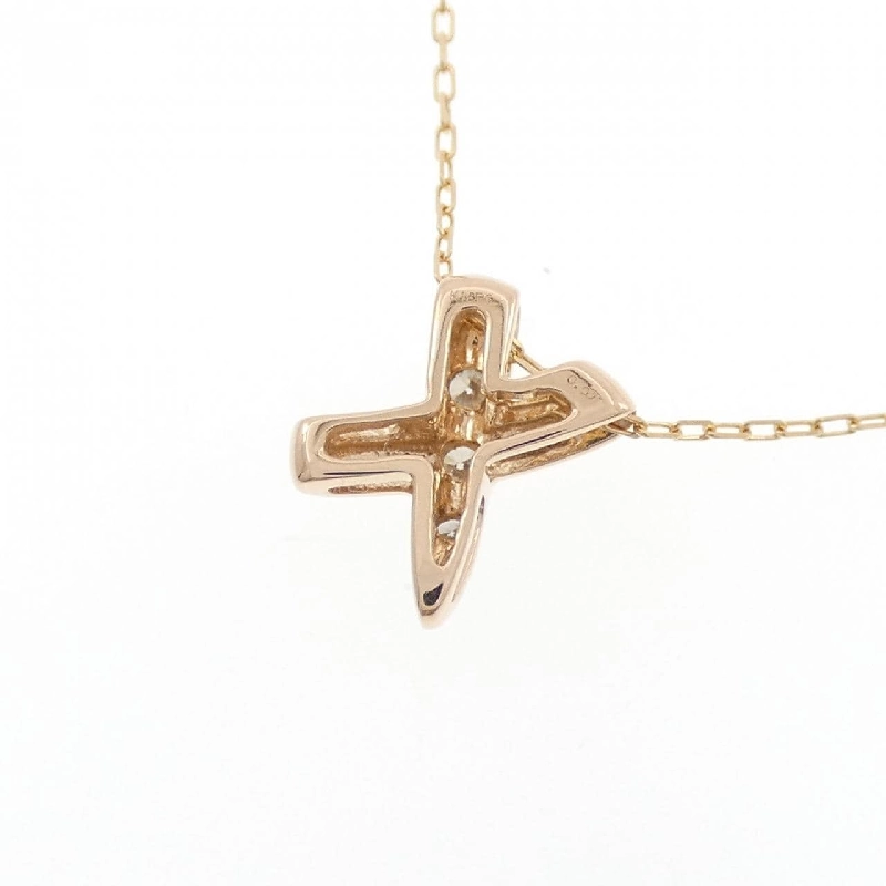 K18PG Dây chuyền kim cương 0.07CT - Hàng hiệu Chính hãng 857265