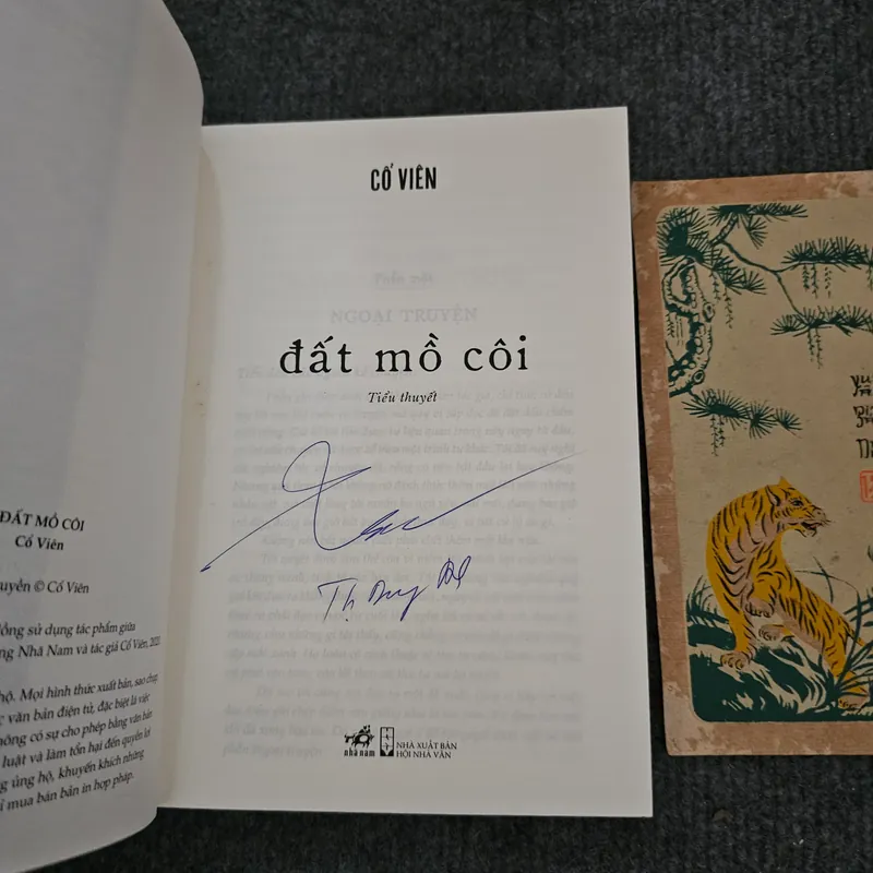 Đất mồ côi - cổ viên - tạ duy anh có chữ ký tác giả 736992