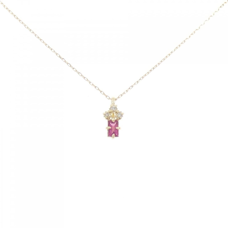 K10YG Tourmaline Necklace - Hàng hiệu Authentic 858905