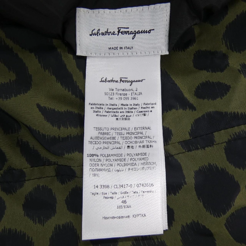 Áo khoác SALVATORE FERRAGAMO - Hàng hiệu Authentic 894701