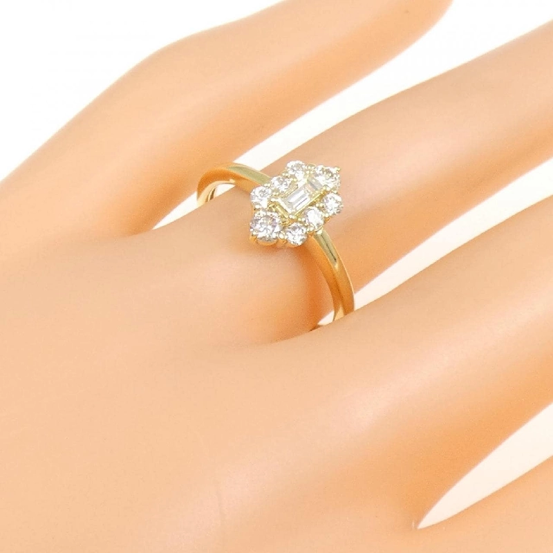 Nhẫn kim cương K18YG 0.51CT - Hàng hiệu Authentic 857110