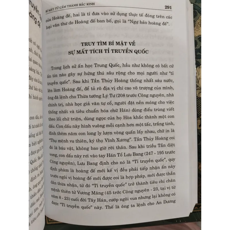 BÍ MẬT TỬ CẤM THÀNH - THƯỢNG QUAN PHONG  990869