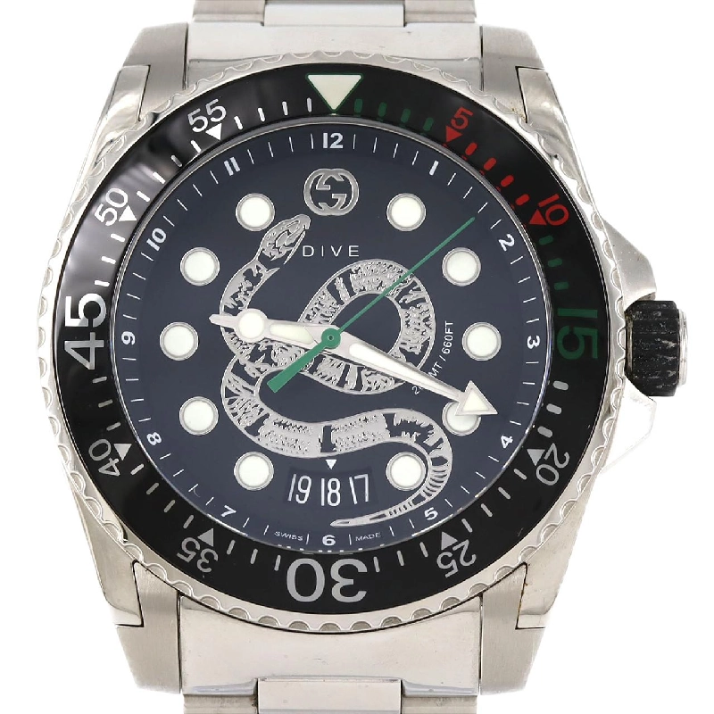 Gucci Gucci Dive 136.2 SS Quartz - Hàng hiệu Chính hãng 880790