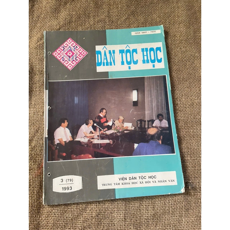 Tạp chí Dân tộc học -3.1993-  khổ lớn 452571