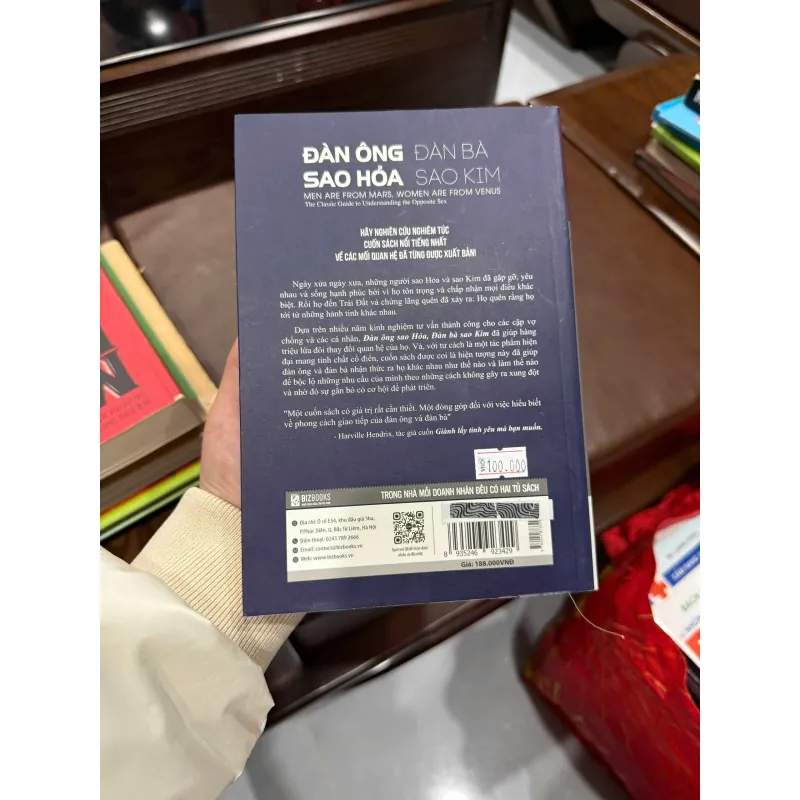 Đàn Ông Sao Hỏa Đàn Bà Sao Kim – John Gray | Sách tâm lý tình yêu bán chạy- K3 1010300