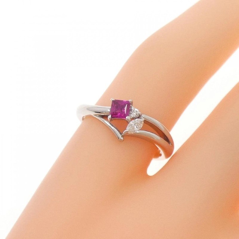 Nhẫn Ruby PT900 0.16CT - Hàng hiệu Chính hãng 852841