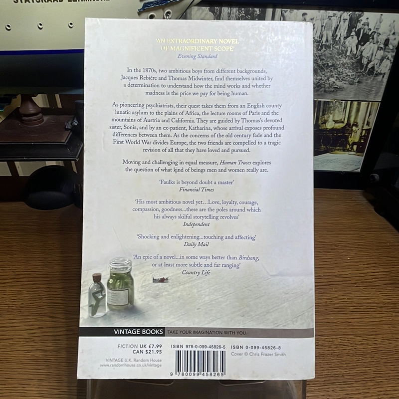 Human traces Sebastian Faulks 452994