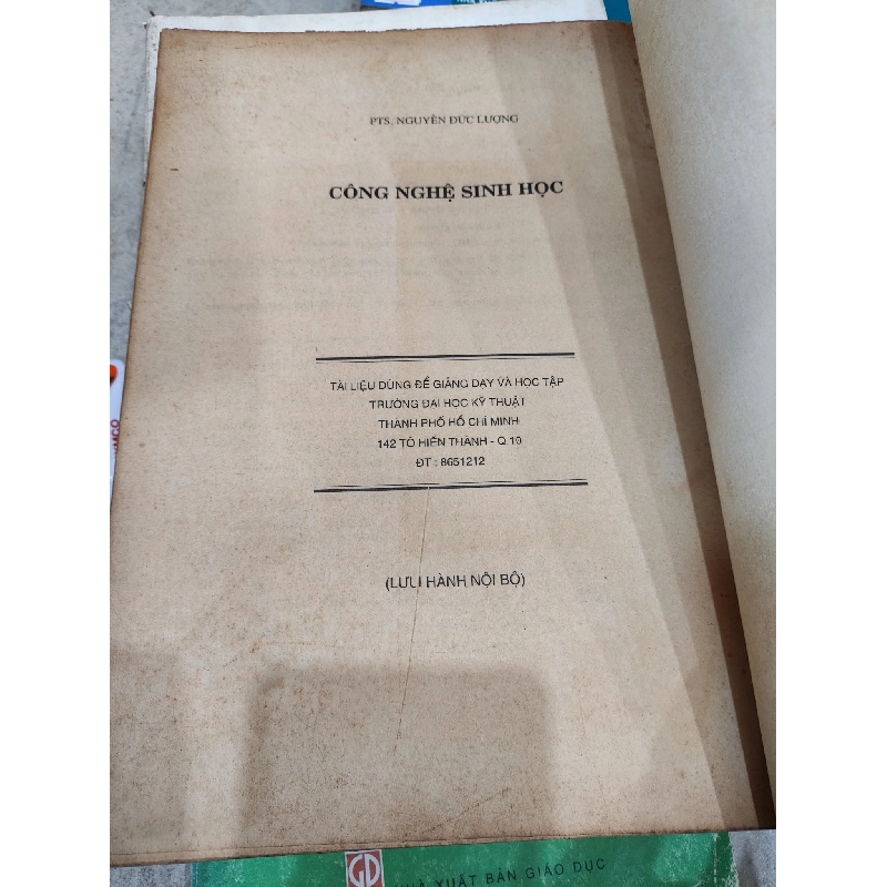 Công Nghệ Sinh Học - Nguyễn Mười 121805