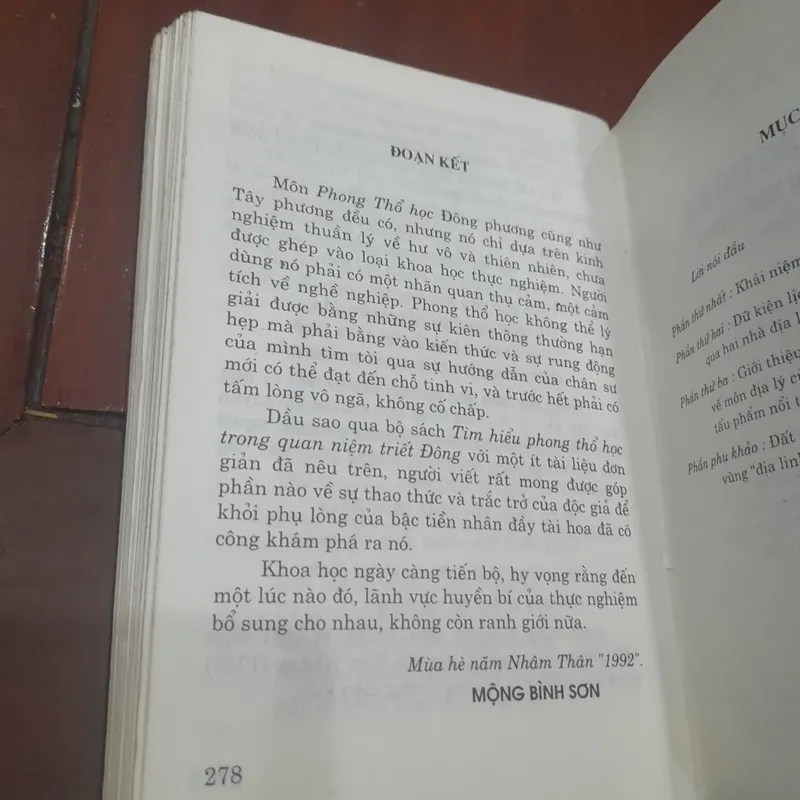 Mộng Bình Sơn - TÌM HIỂU PHONG THỔ HỌC qua Qusn niệm Triết Đông 574227