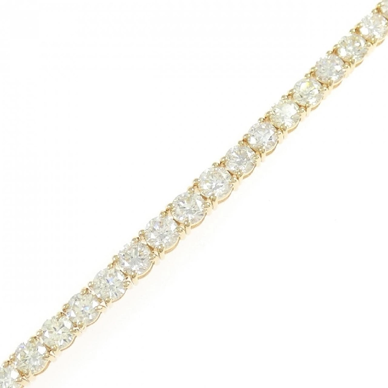 K18YG Vòng tay kim cương 5.00CT - Hàng hiệu Chính hãng 872871