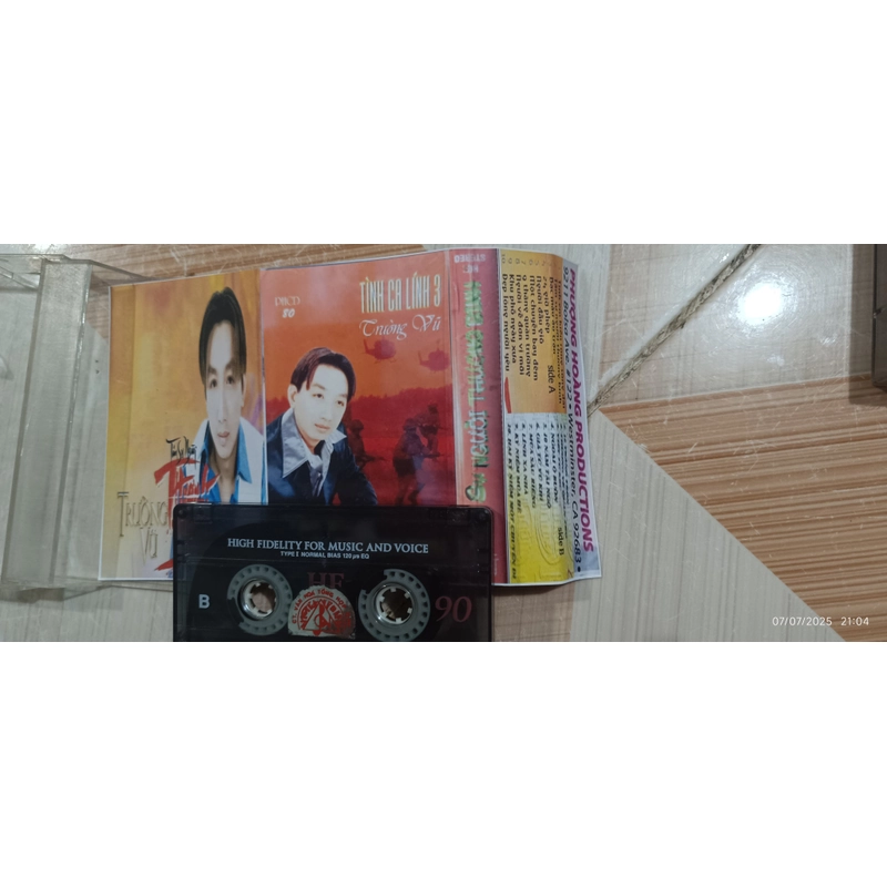 Băng Cassette Nhạc Trường Vũ Tâm Sự Người Thương Binh 3 499289