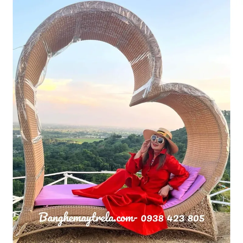 Ghế chụp hình mây nhựa 799070