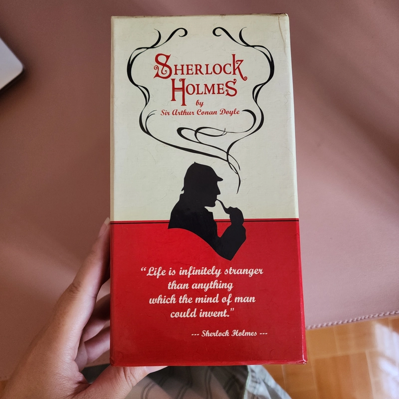 Set toàn tập Sherlock Holmes hộp bìa cứng 308595