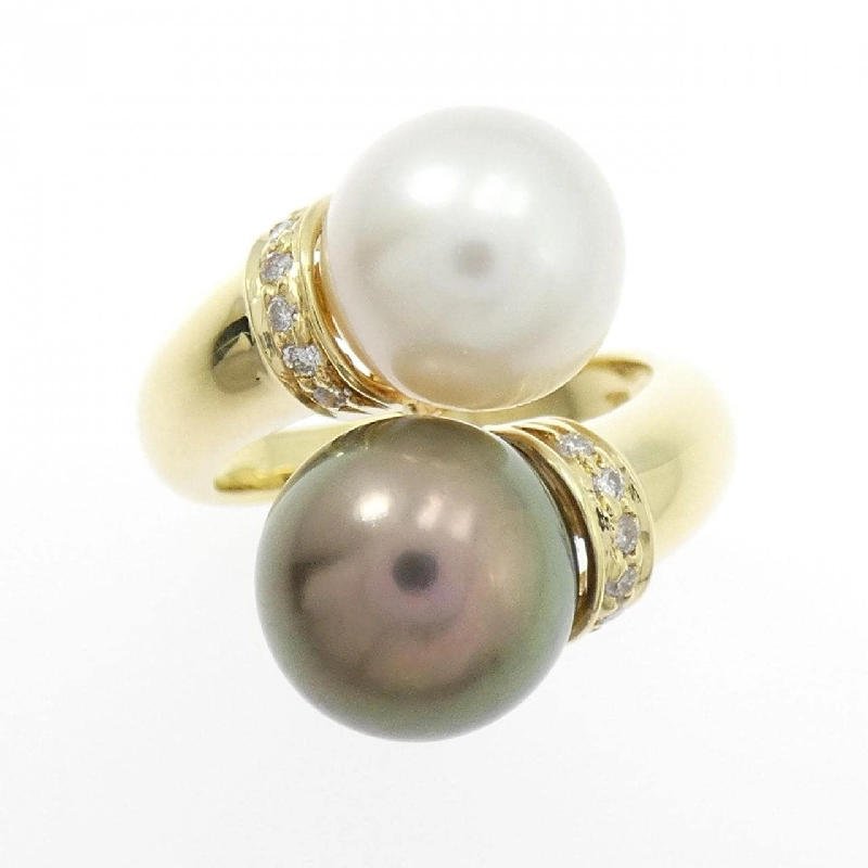 Nhẫn ngọc trai 18KYG - Hàng hiệu Authentic 849775