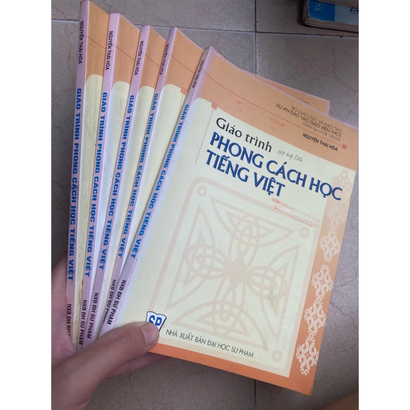 Giáo Trình Phong Cách Học Tiếng Việt - Nguyễn Thái Hoà 501355