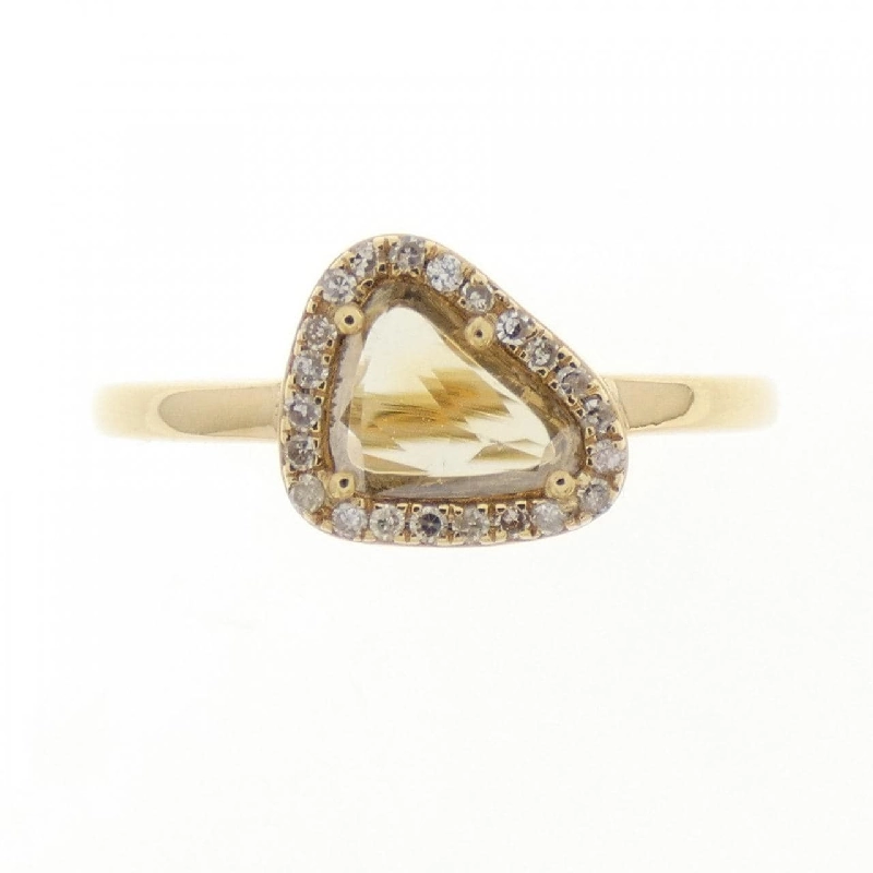 Nhẫn kim cương K18YG 0.16CT - Hàng hiệu Chính hãng 857070