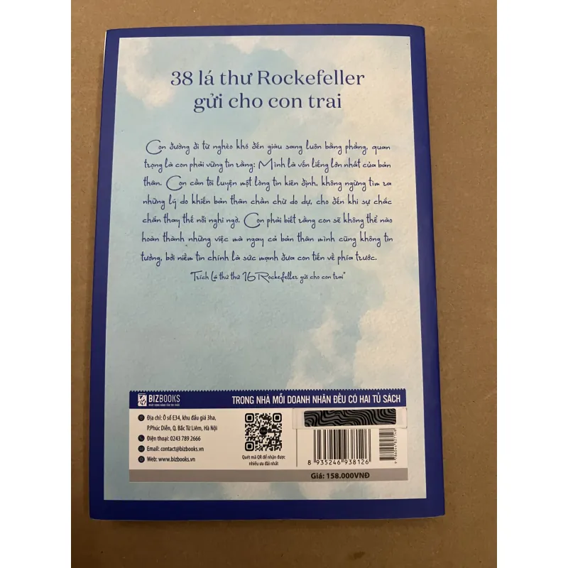 38 lá thư Rockefeller gửi cho con trai 1002778