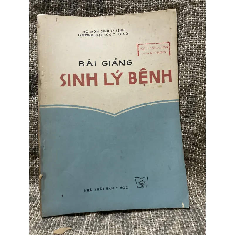 Bài giảng sinh lý bệnh - khoảng 200 trang khổ lớn  1009095