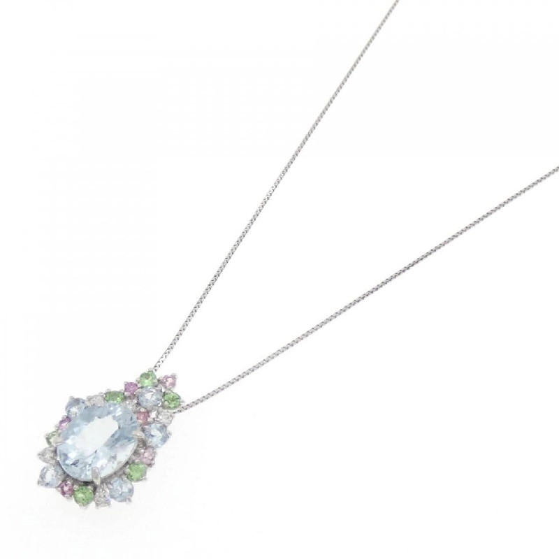 Dây chuyền Aquamarine 1.66CT - Hàng hiệu Chính hãng 863490
