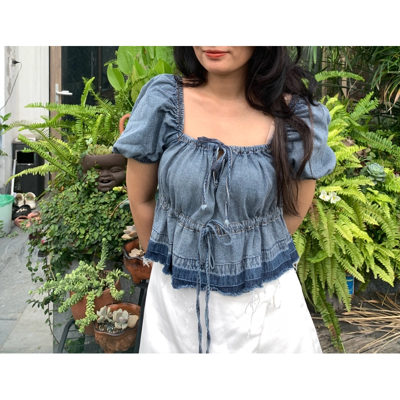 Áo bò croptop  501582